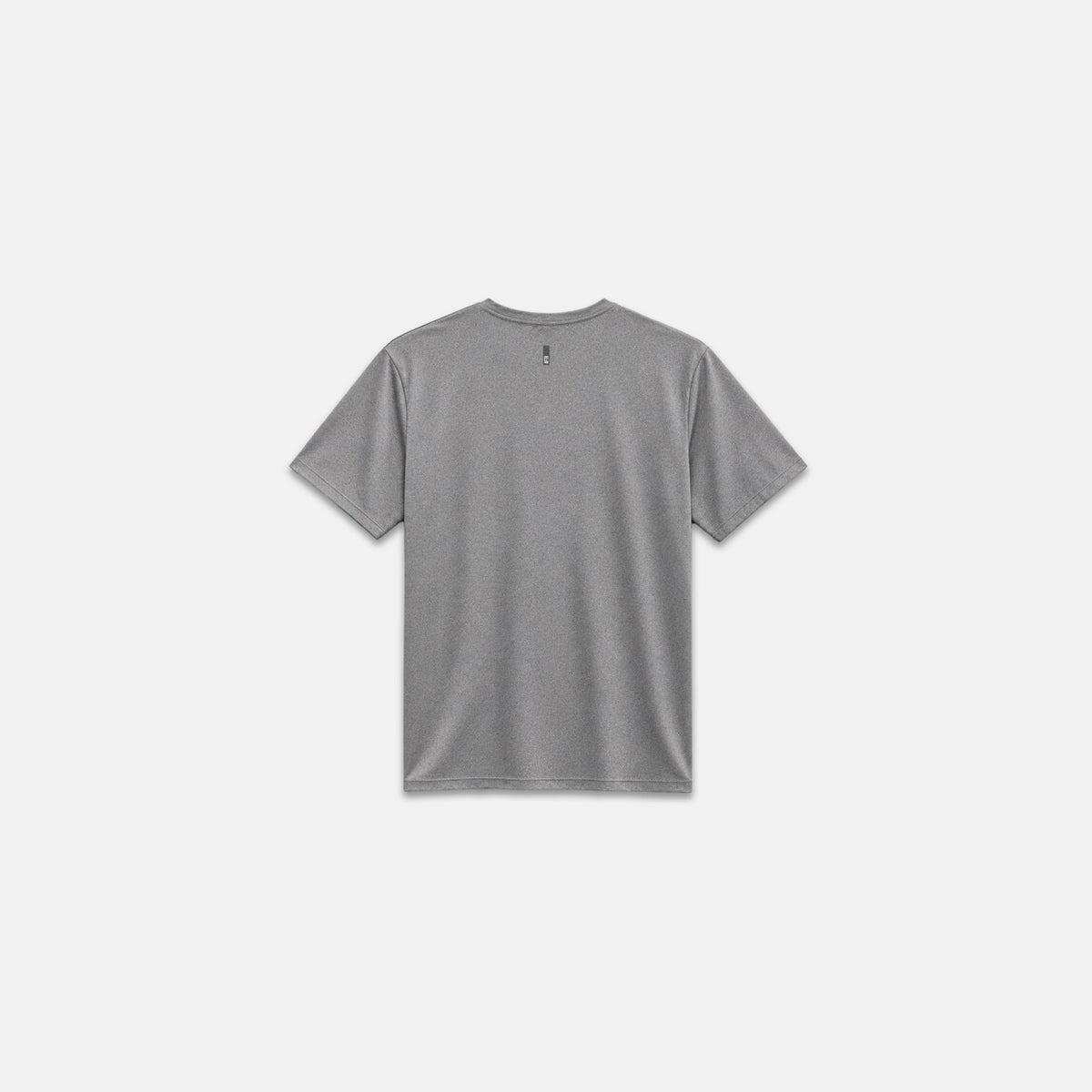AFTR Graft T in heather grey melange, back view